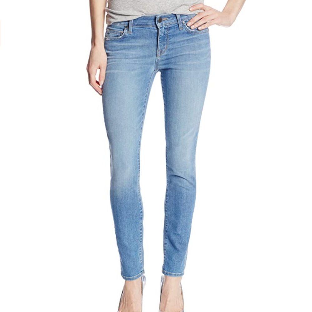 Rich & Skinny Mid Rise Skinny Ankle Jean Malibu Size 28